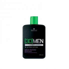Schwarzkopf 3D Men Shampoo Queda 250ml